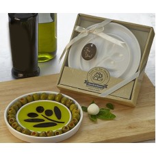 Taste of the Orchard Dipping Plate & Olive server